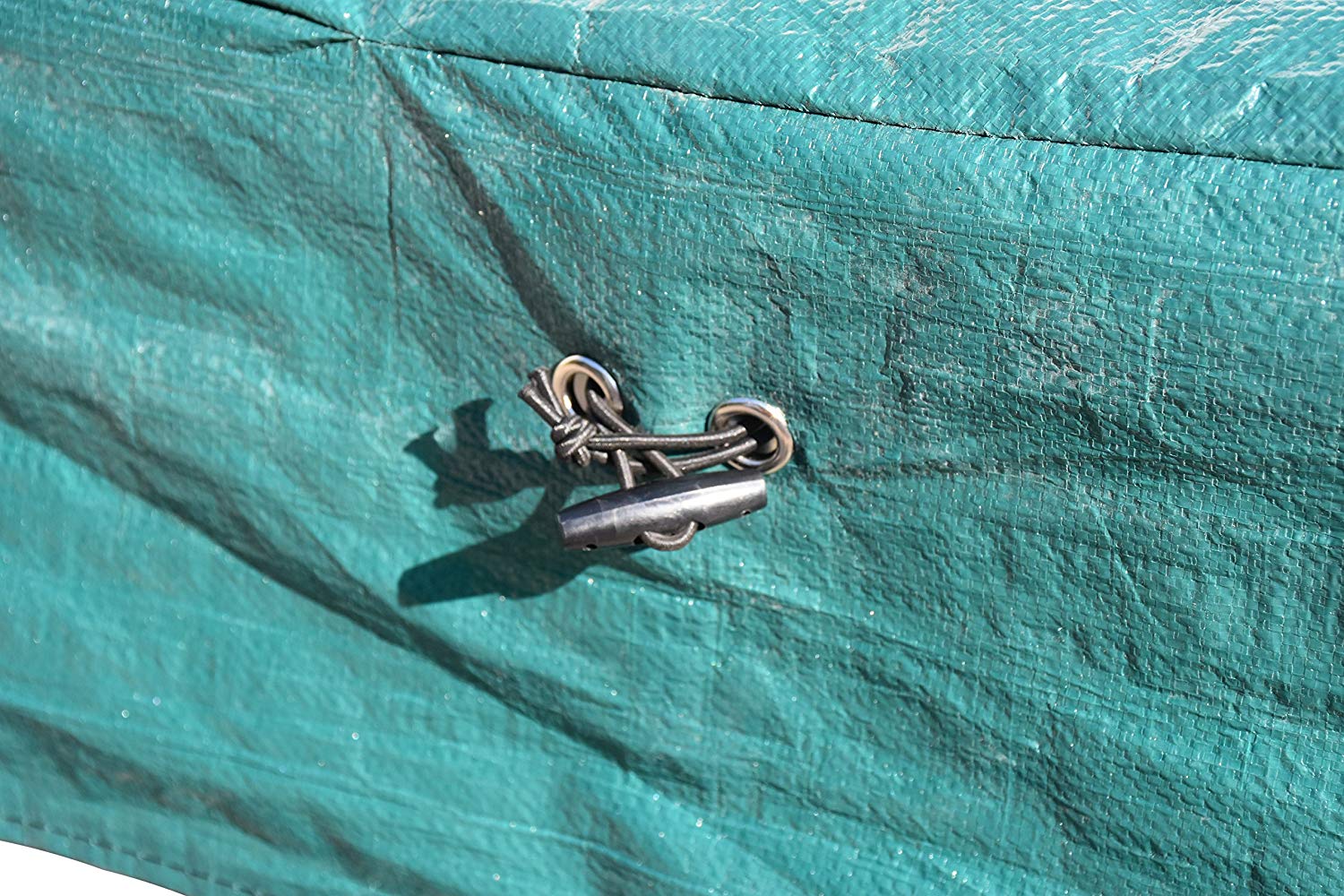 Ultima 5 10x7ft, 12x8ft, 15x10ft Heavyweight Trampoline Cover in Green