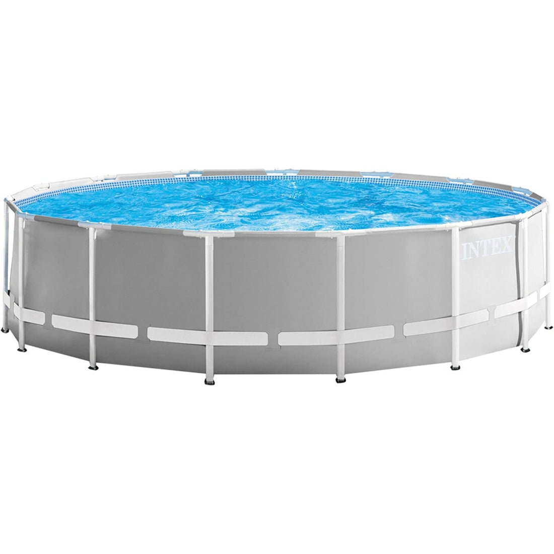 Intex 15ft x 48" Prism Metal Frame Swimming Pool with Filter Pump