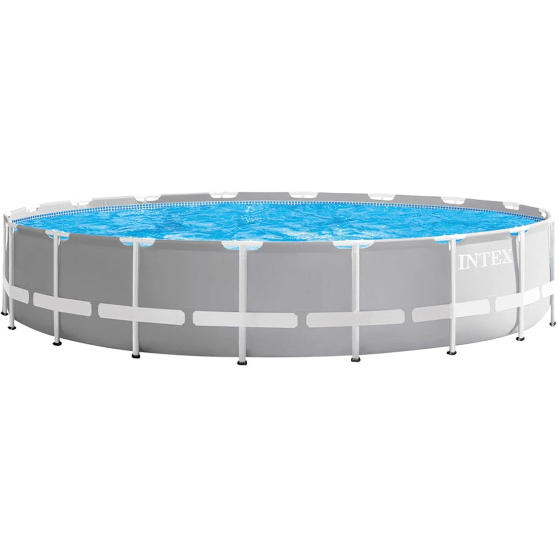 Intex 18ft x 48" Prism Metal Frame Swimming Pool with Filter Pump