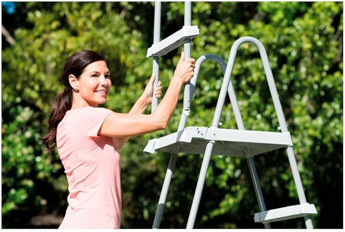 Deluxe Pool Ladder with Removable Steps for 52in Depth Pools - 28077