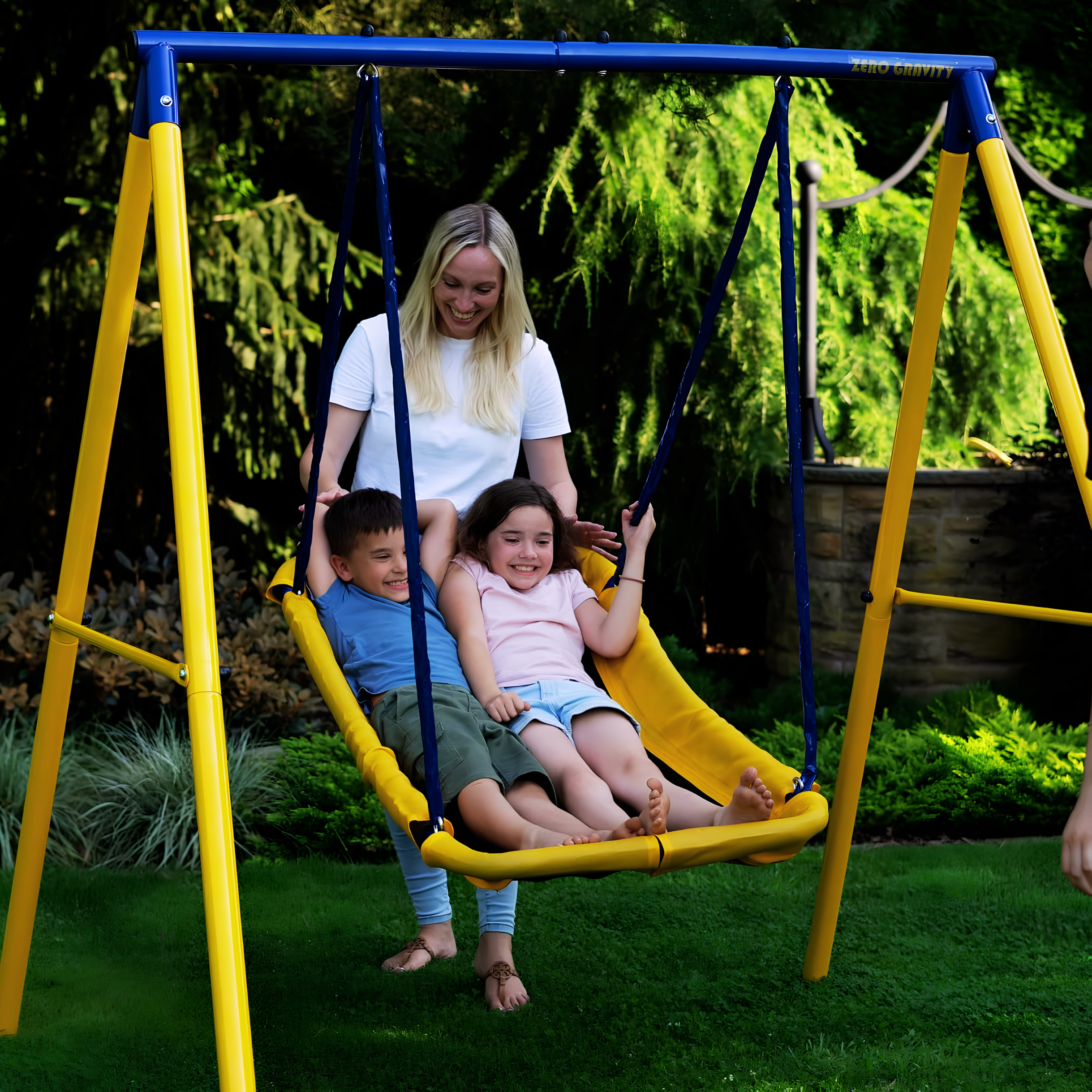 Zero Gravity Magic Carpet Swing Set