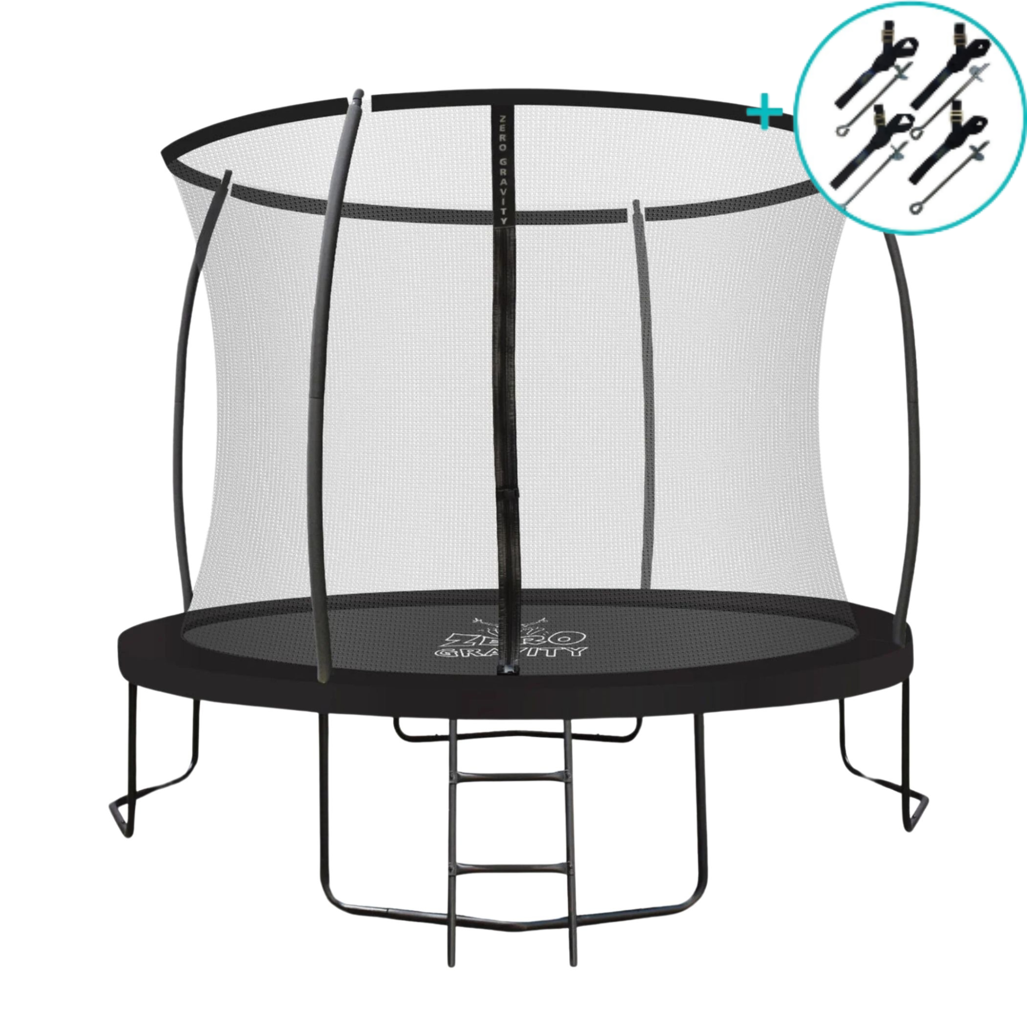 Zero Gravity Ultima 4 10ft Trampoline and Enclosure