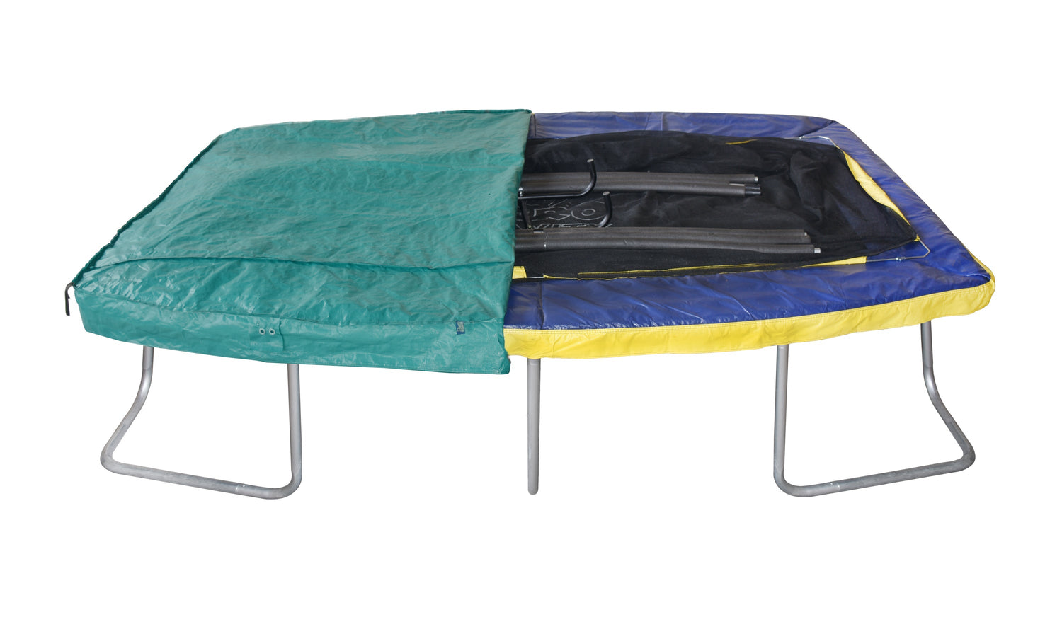 Ultima 5 10x7ft, 12x8ft, 15x10ft Heavyweight Trampoline Cover in Green