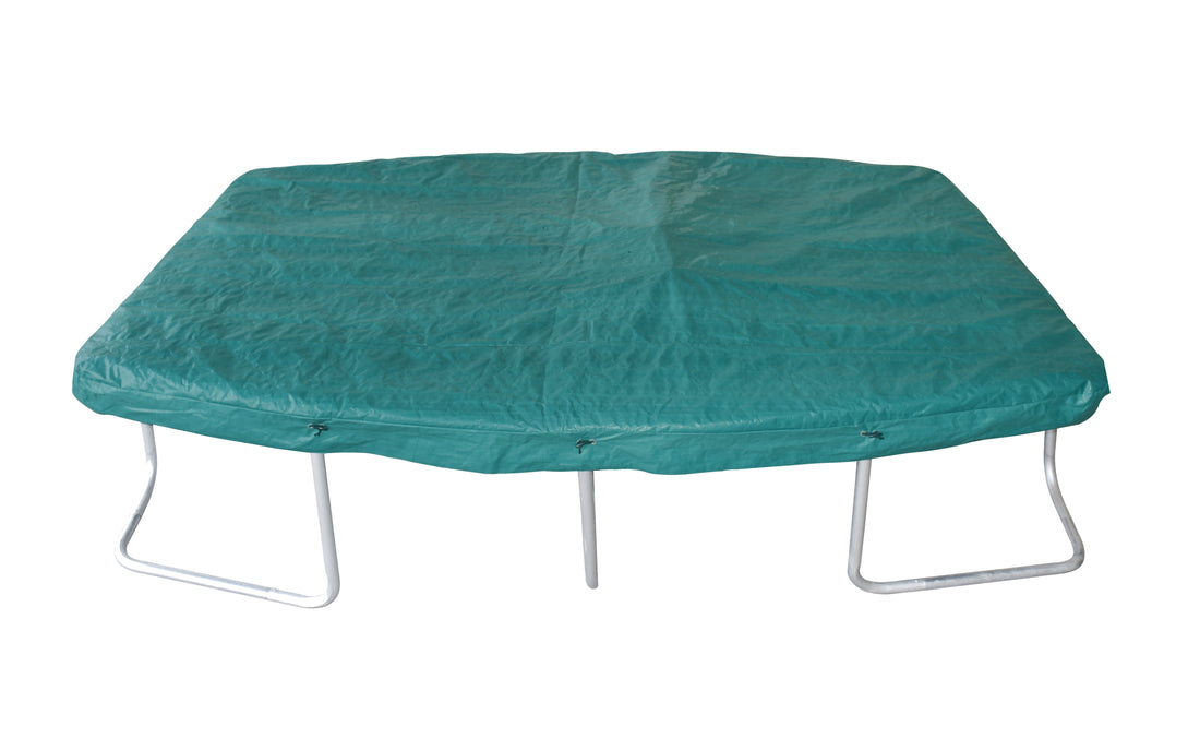 Ultima 5 10x7ft, 12x8ft, 15x10ft Heavyweight Trampoline Cover in Green