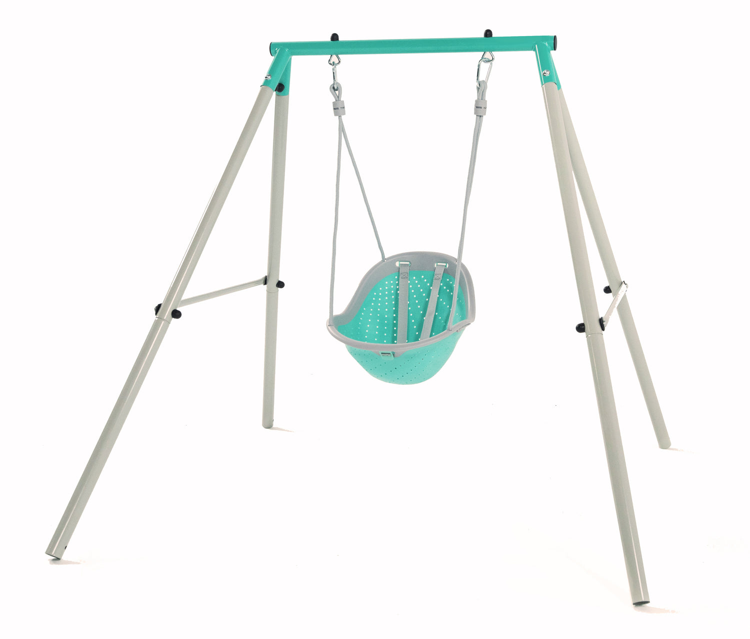 Zero Gravity Nebula Swing Set in Aqua