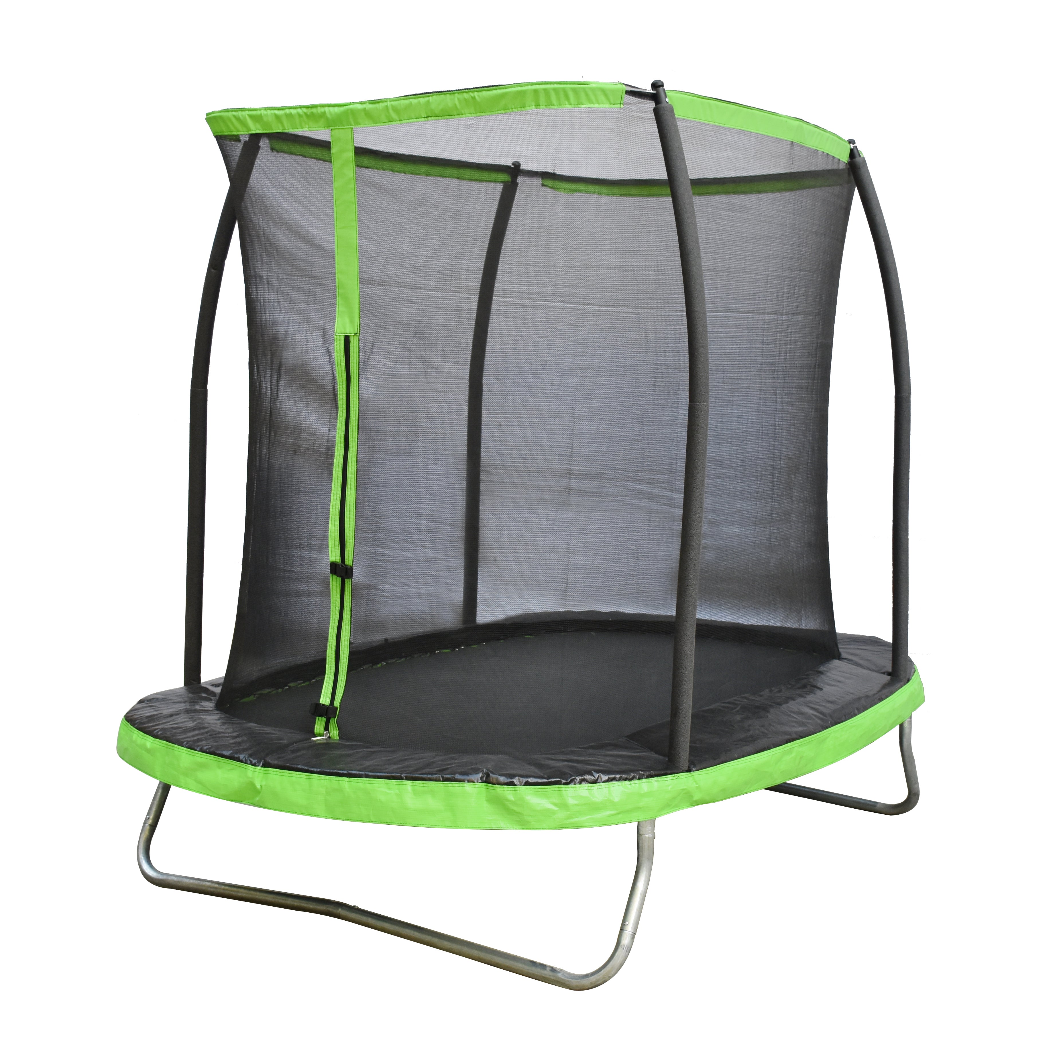 Zero Gravity Explorer 8x5.5ft Rectangular Trampoline and Enclosure