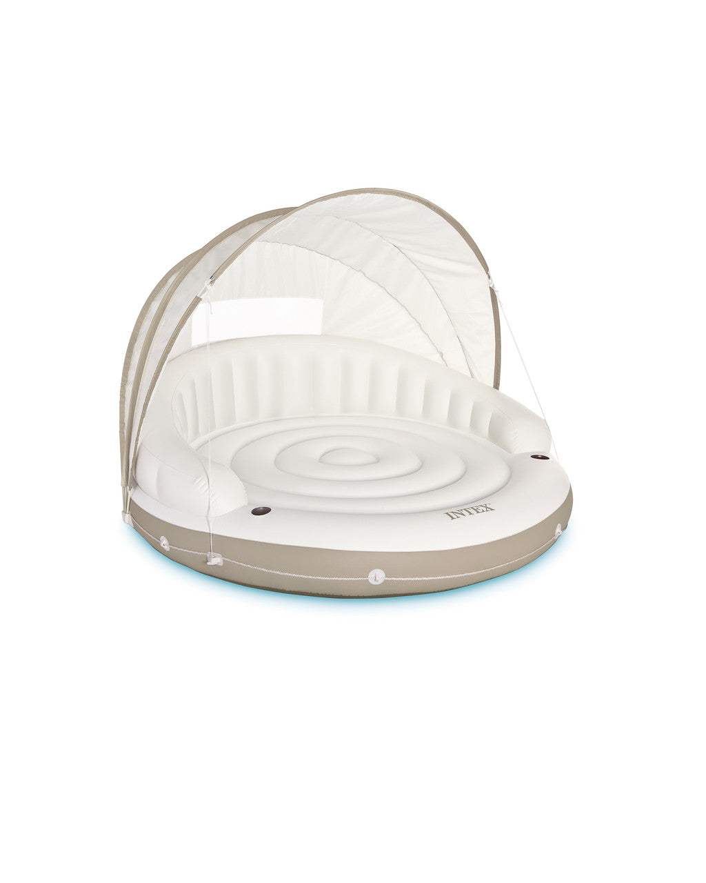 INTEX Canopy Inflatable Pool Island Float - 58292