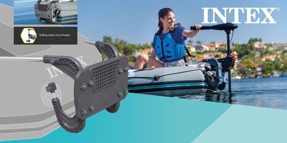 INTEX Outboard Motor Mount Kit – Heavy-Duty Motor Support for Inflatable Boats - 68624