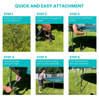 Tie Down Kit - Corkscrew Style