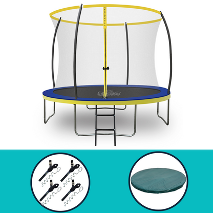 Zero Gravity Ultima 4 10ft Trampoline and Enclosure Bundle