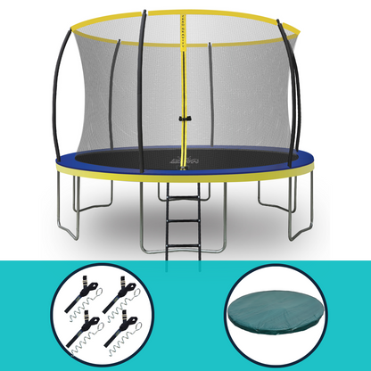 Zero Gravity Ultima 4 12ft Trampoline and Enclosure Bundle