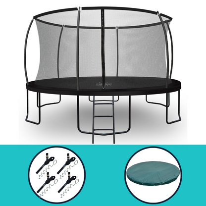 Zero Gravity Ultima 4 14ft Trampoline and Enclosure Bundle