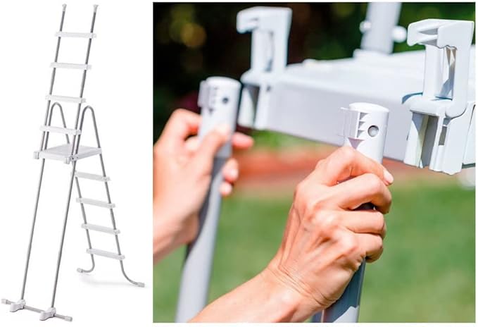 Deluxe Pool Ladder with Removable Steps for 52in Depth Pools - 28077