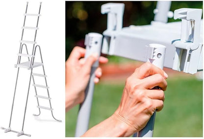Deluxe Pool Ladder with Removable Steps for 52in Depth Pools - 28077