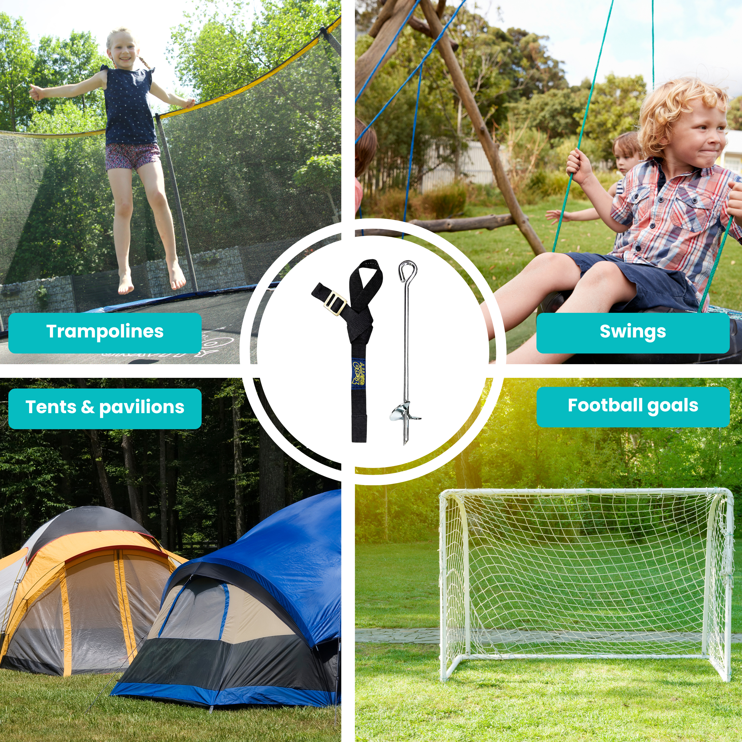 Tie Down Kit - Stake Style