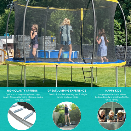 Zero Gravity Ultima 5 10ft x 7ft Rectangular Trampoline and Enclosure