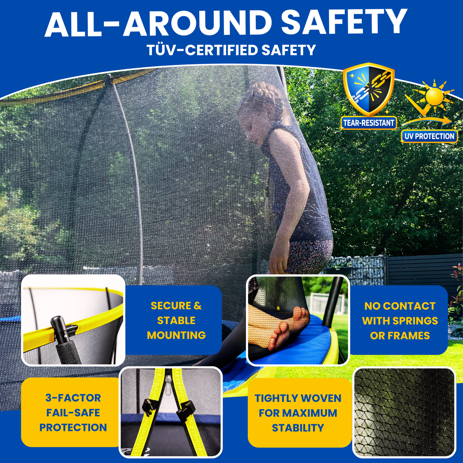 Zero Gravity Ultima 4 10ft Trampoline and Enclosure