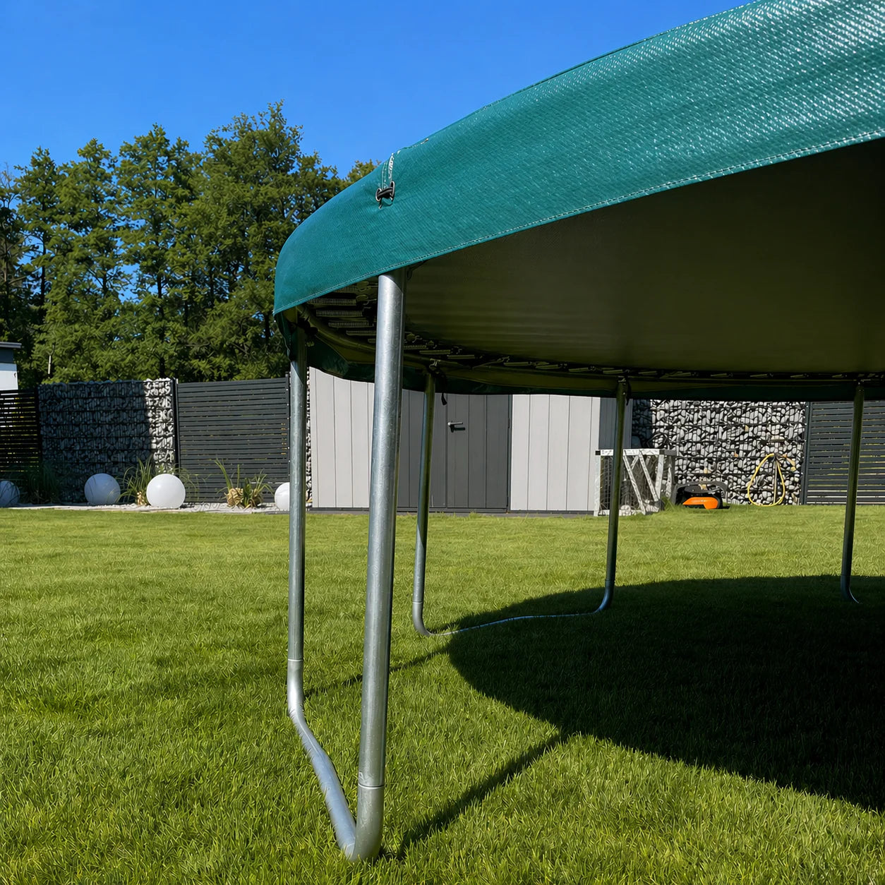 6ft 8ft 10ft 12ft 14ft Round Trampoline Heavyweight Mattress Cover in Green