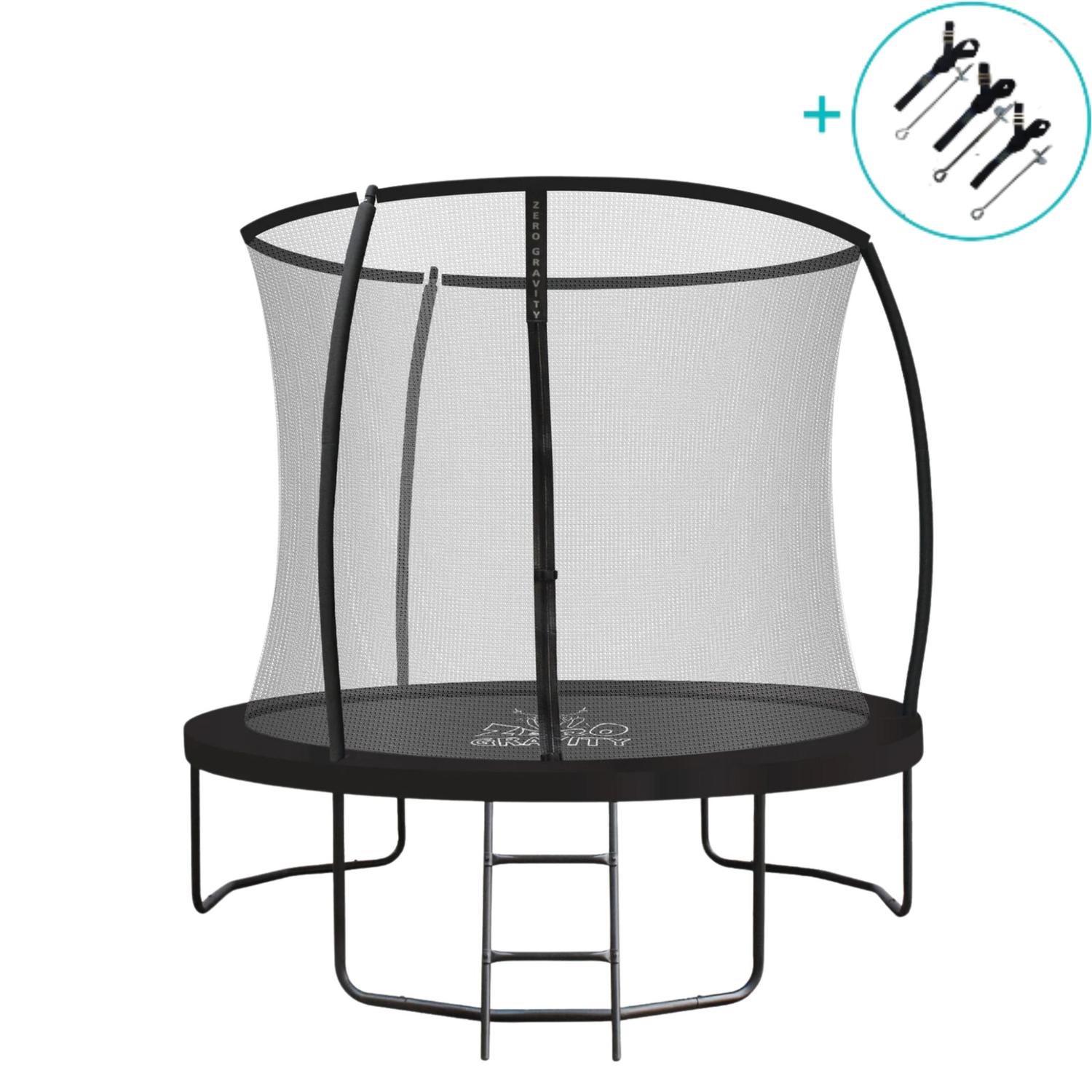 Zero Gravity Ultima 4 8ft Trampoline and Enclosure