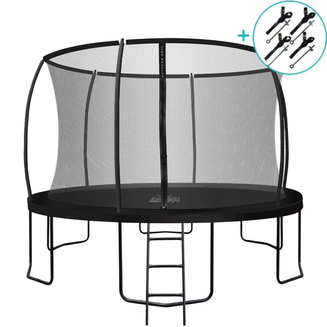 Zero Gravity Ultima 4 12ft Trampoline and Enclosure