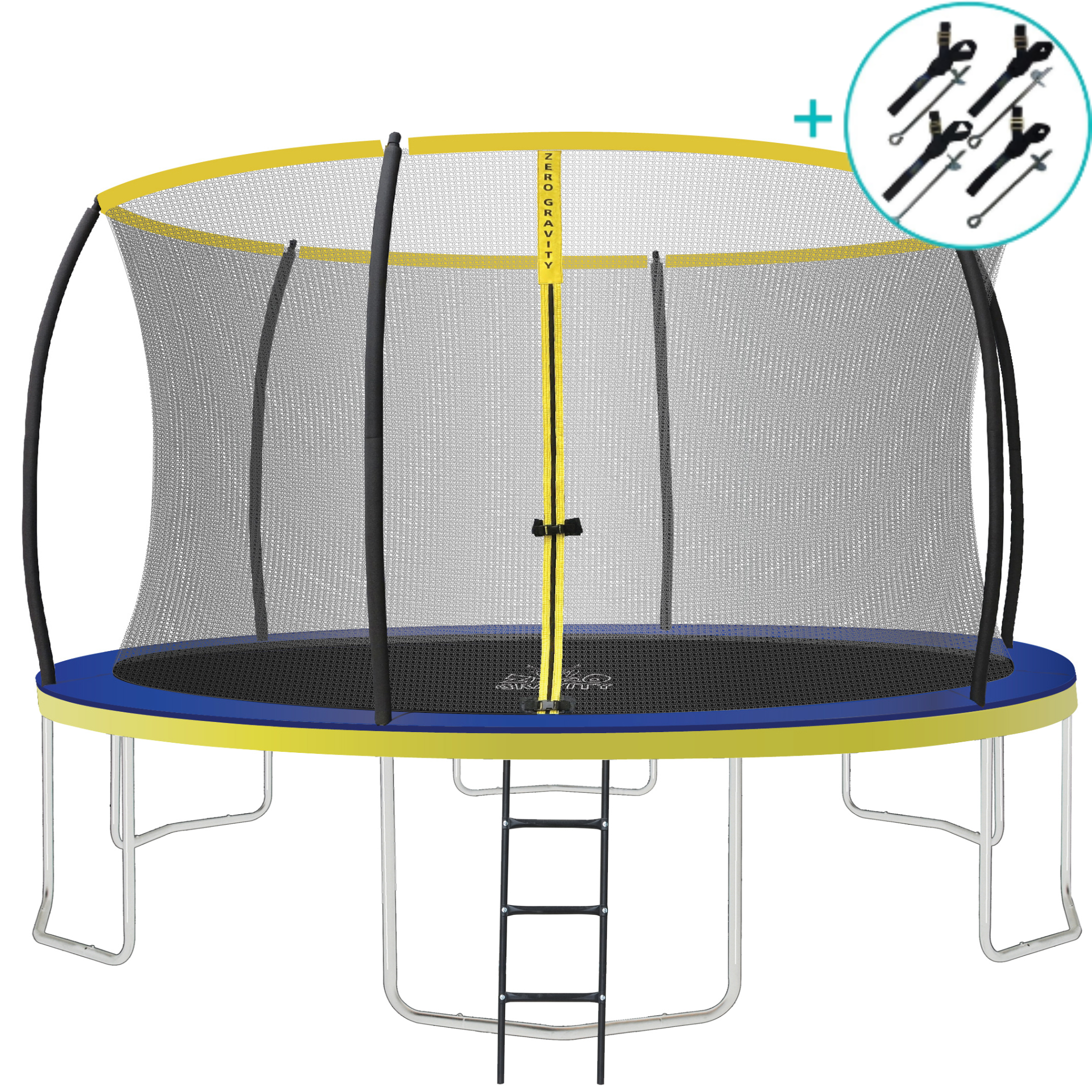 Zero Gravity Ultima 4 14ft Trampoline and Enclosure
