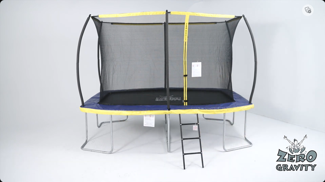 Load video: Assembly video for Zero Gravity rectangular trampolines