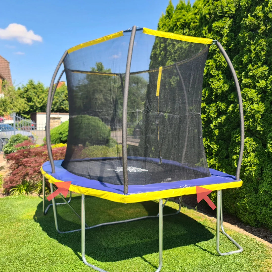 Ultima 5 10ft x 7ft Rectangular Trampoline Part Number 02 - Frame Pad