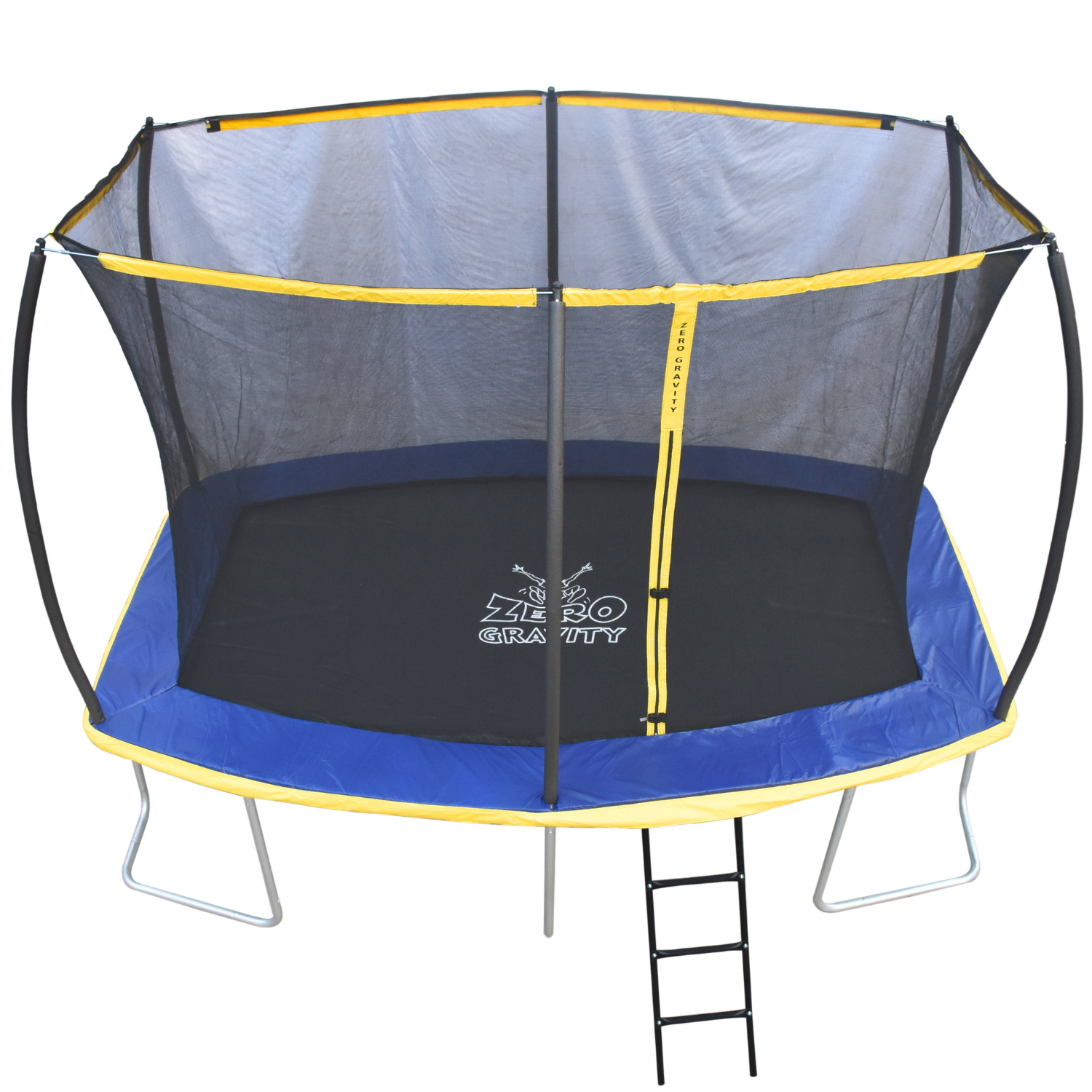 Zero Gravity Ultima 5 12ft x 8ft Rectangular Trampoline and Enclosure Bundle