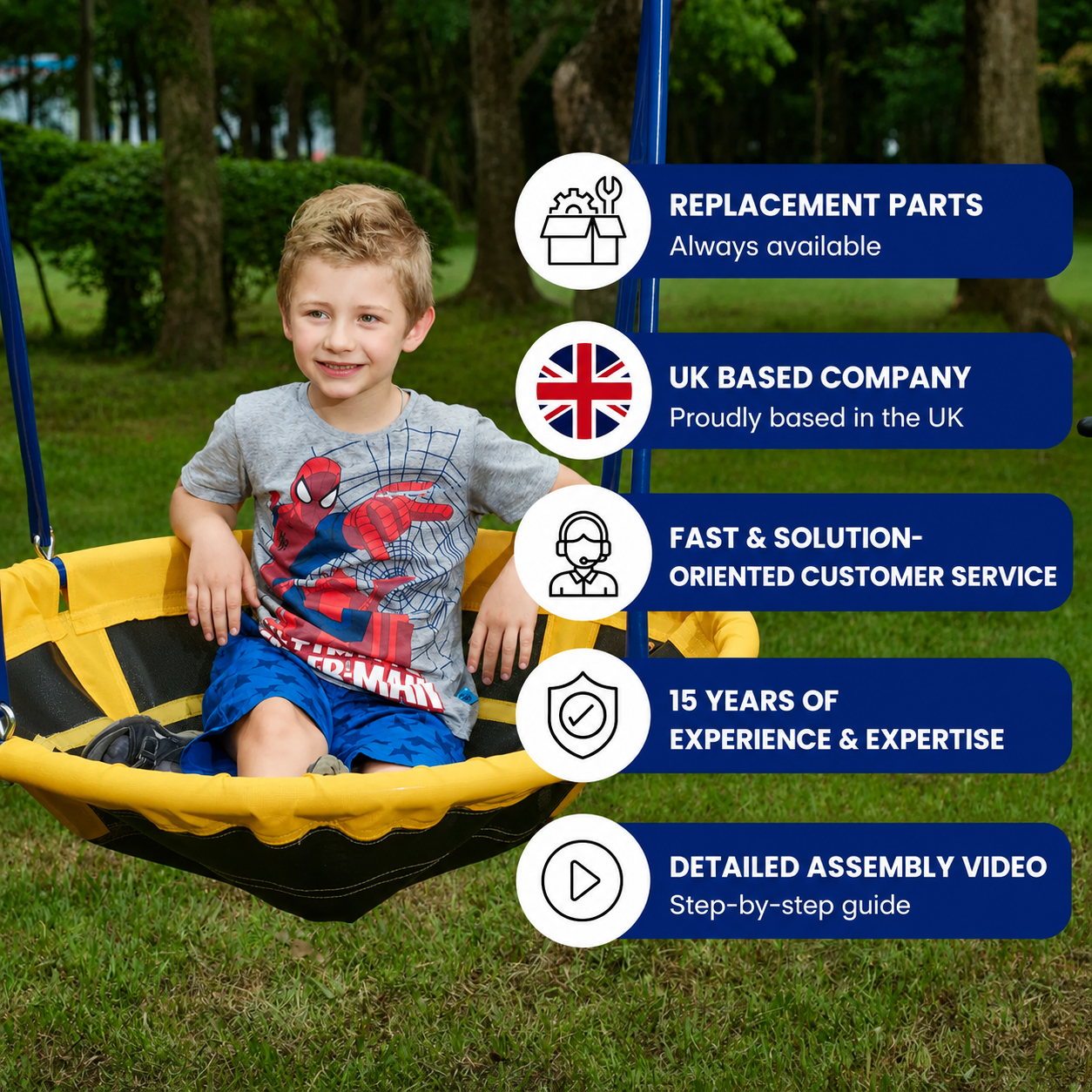 Zero Gravity UFO Swing Set