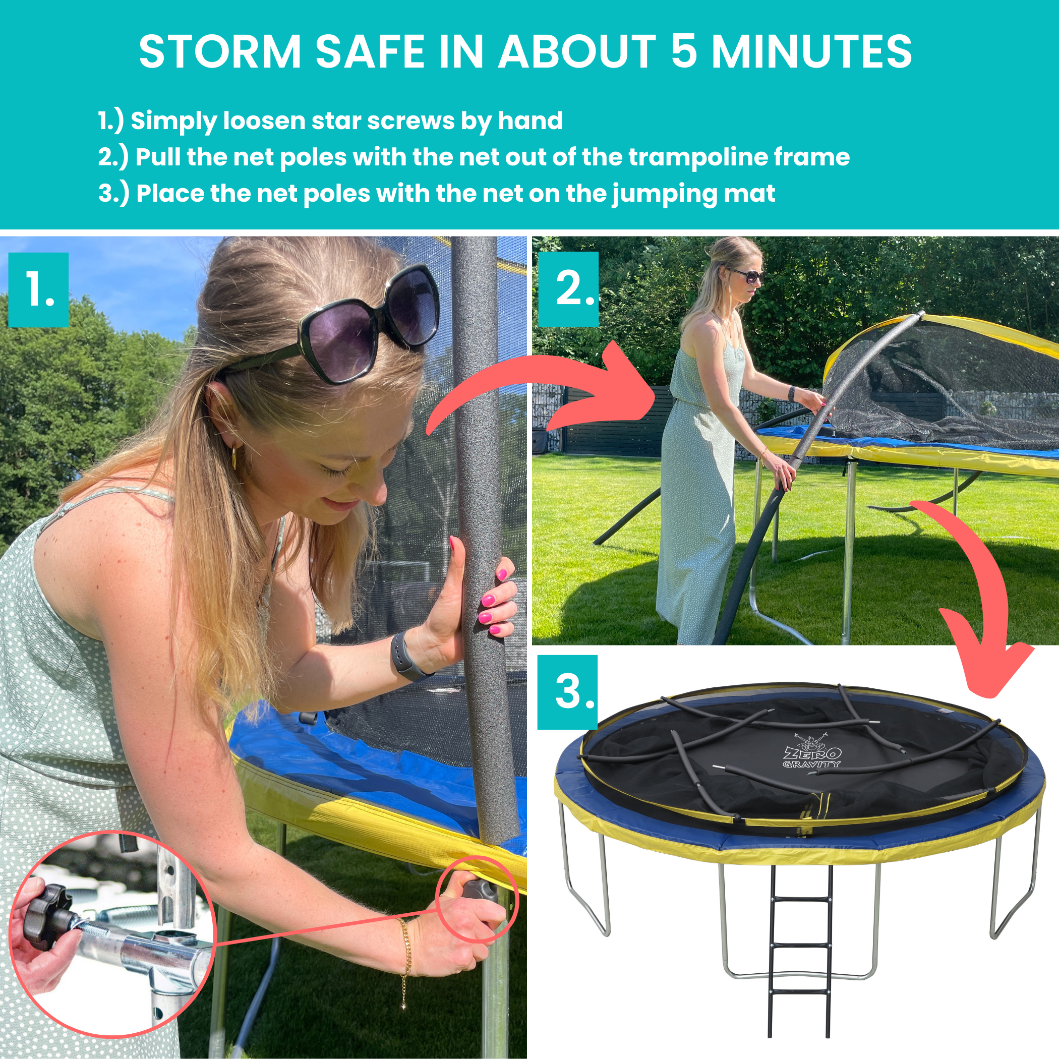 Trampoline Frame Zero Gravity Ultima 10ft Trampoline And Enclosure