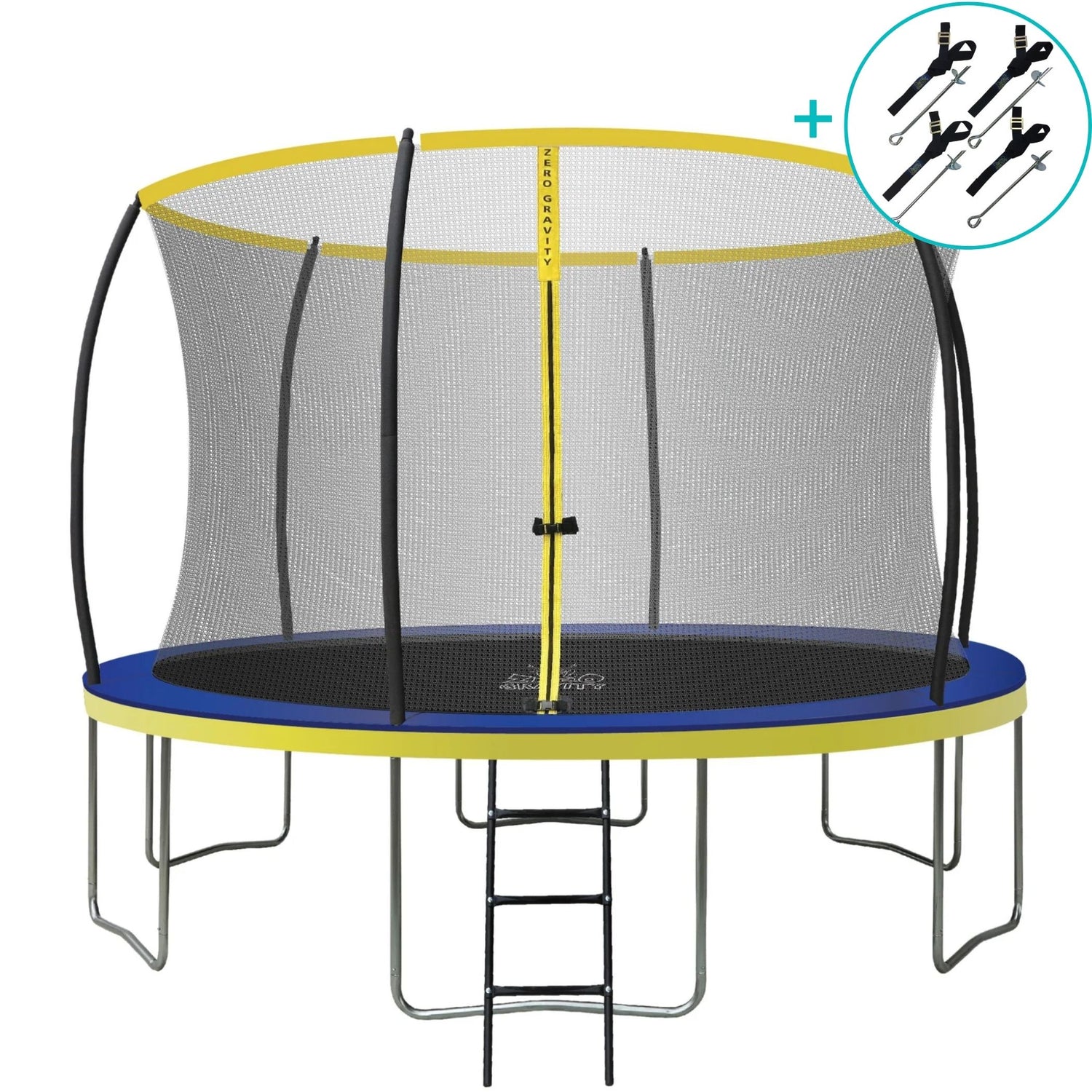 Zero Gravity Ultima 4 12ft Trampoline and Enclosure