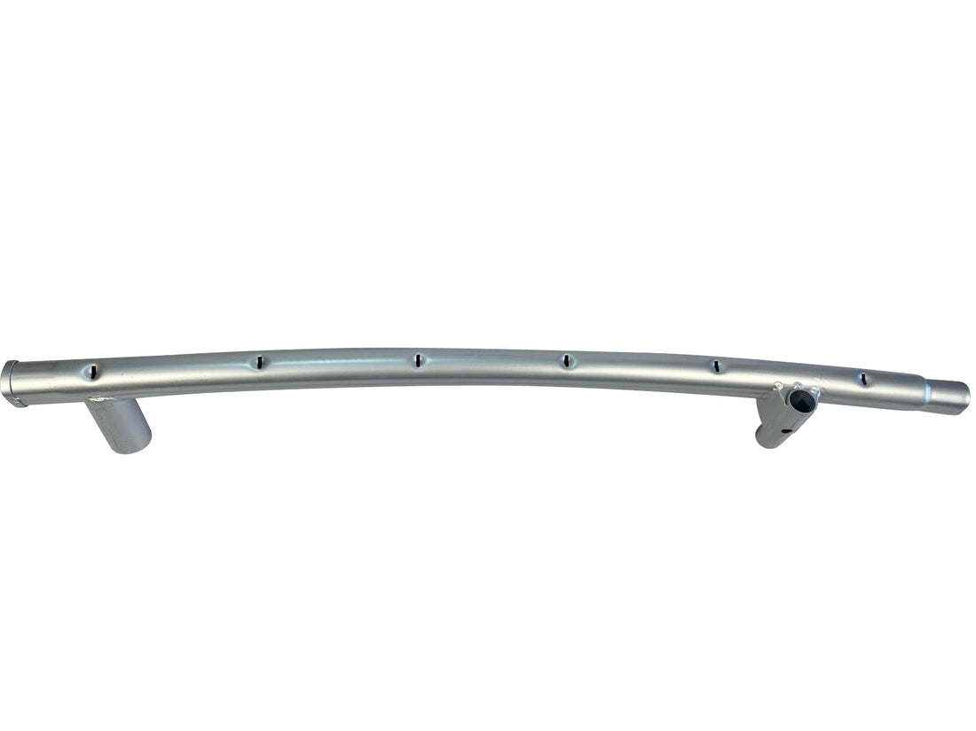 Ultima 5 15ft x 10ft Rectangular Trampoline Part Number 26 - Curved Top Rail with Leg Socket and Pole Socket (Left)